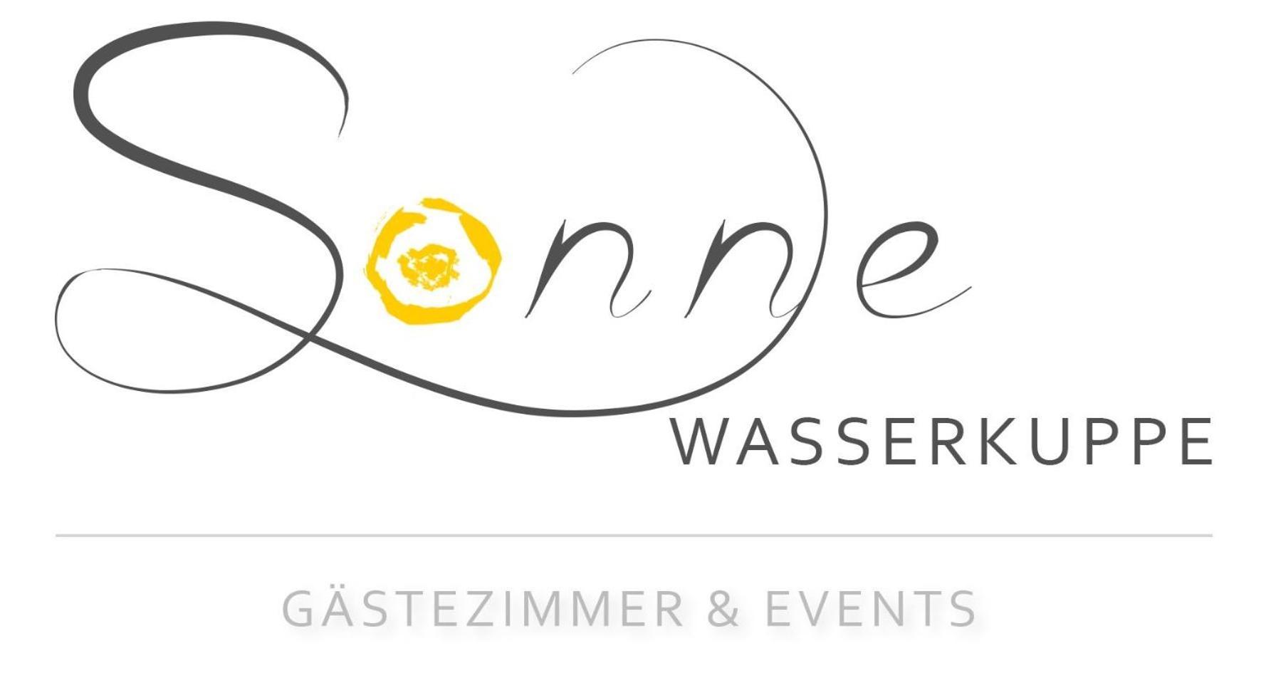 Zur Sonne "Gasthaus-Bar-Events" Poppenhausen Eksteriør billede