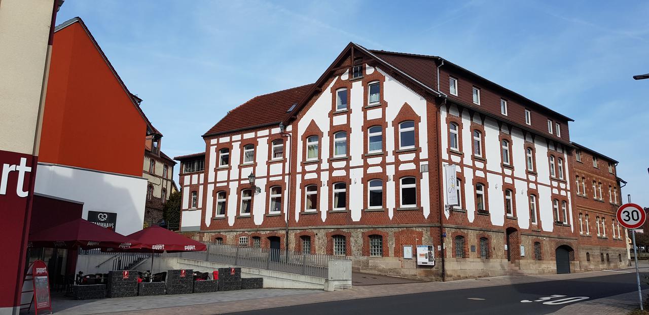 Zur Sonne "Gasthaus-Bar-Events" Poppenhausen Eksteriør billede